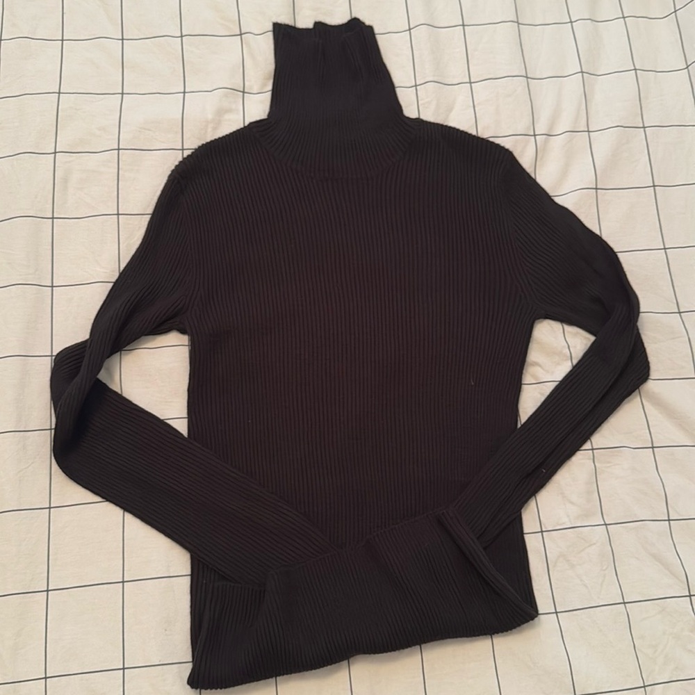 Black turtleneck